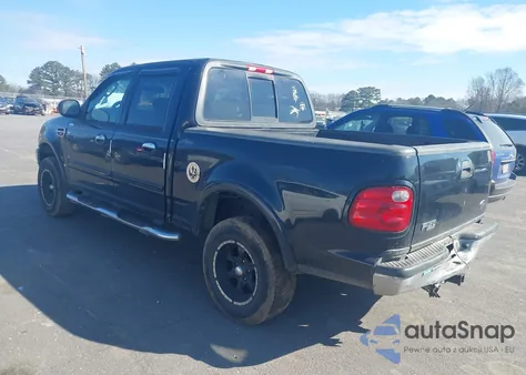 2002 Ford F-150 Lariat/Xlt из США, поврежденный, VIN 1FTRW08L32KD89177